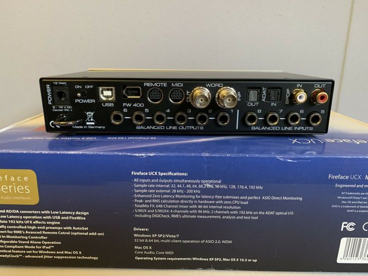 Rme fireface ucx - Immagine2