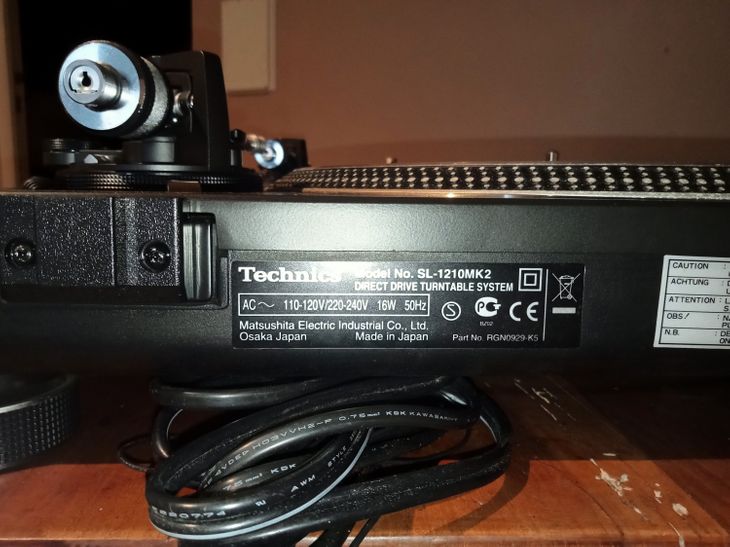 Vend Paire de Technics 1210 SL MK2 - Bild6