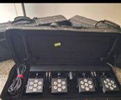 Vendo Luces Starville CLB RGB par 4 - Imagen