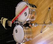 Timbales latinos de metal , LP, modelo Tito Puente - Imagen