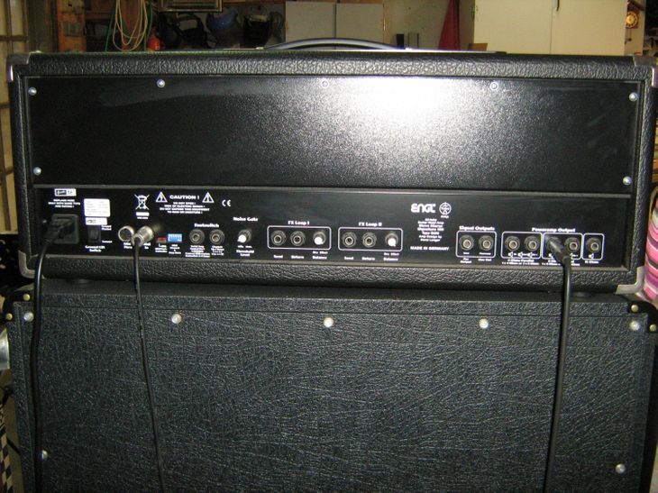 Engl Steve Morse E656 y su pedalera y cables respe - Imagen2