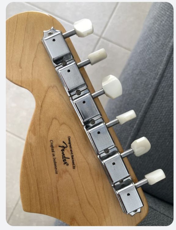 Clavijero 6 en linea para Guitarra - Imagen por defecto