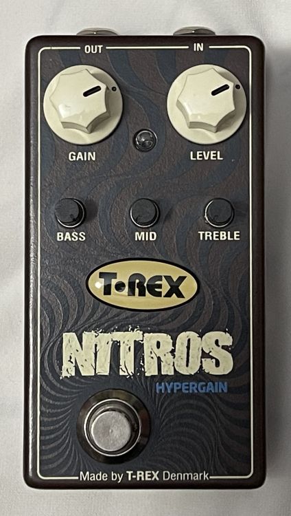 T-Rex Nitros Hypergain Effetto Distorsore chitarra - Imagen por defecto