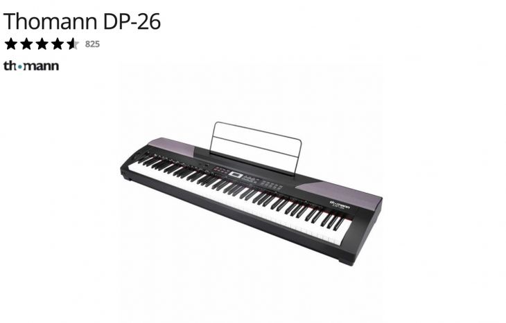 Piano digital Thomann DP-26 - Bild3