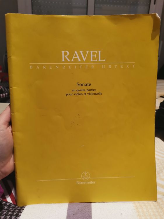 Duo de Ravel violin y cello - Imagen por defecto