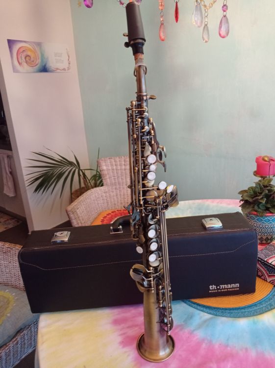 Saxofón Soprano Thomann  Antique - Imagen1