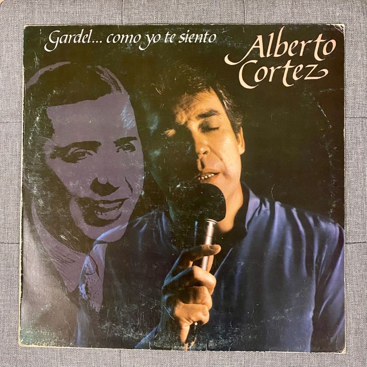 Vinilo Alberto Cortes - Gardel… Como yo te Siento - Imagen por defecto