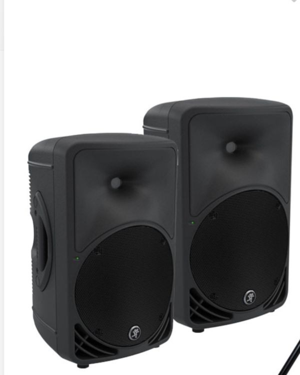 2ALTAVOCES Mackie SRM 350 v3+2Tripodes+mesa mackie - Imagen3