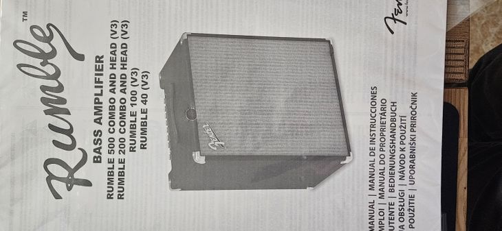 Fender RUMBLE 200 Combo and head (v3) - Imagen6
