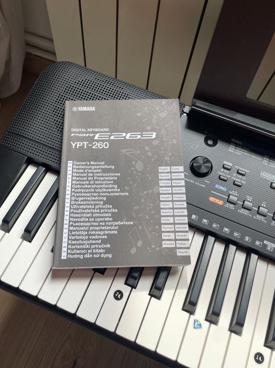 Yamaha PSR E263 - Imagen2