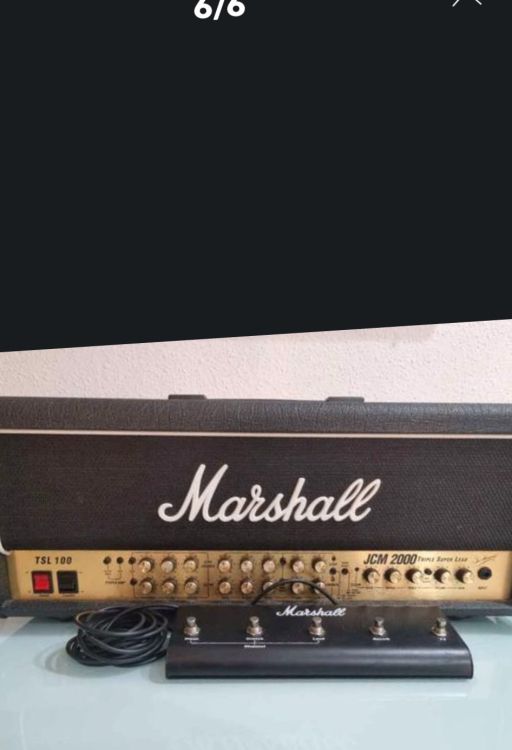 Marshall JCM 2000 TSL 100+Marshall 1960 DM - Imagen3