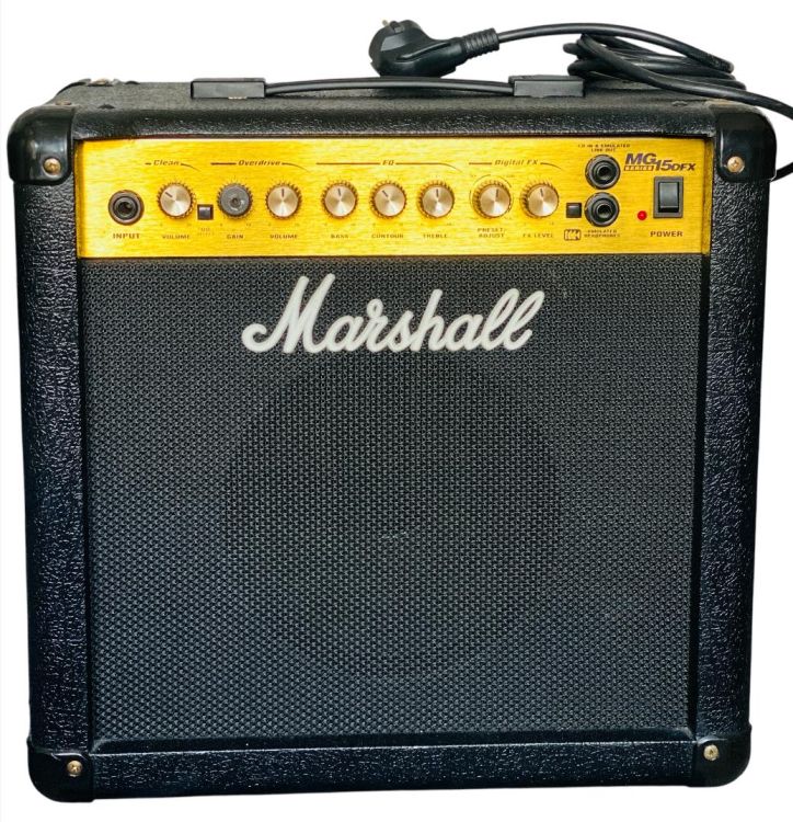 Amplificador Marshall, MG Series 15DFX. - Imagen por defecto