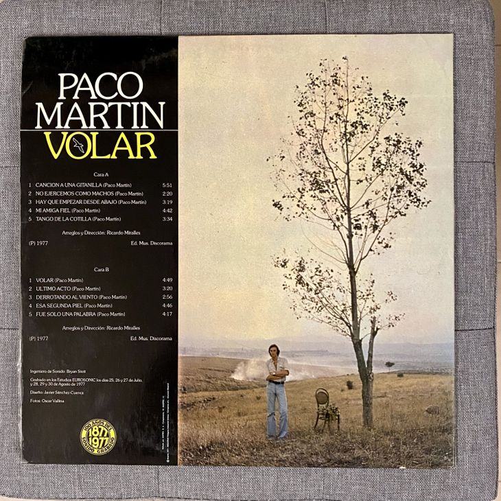 Vinilo Paco Martin - Volar - Image2