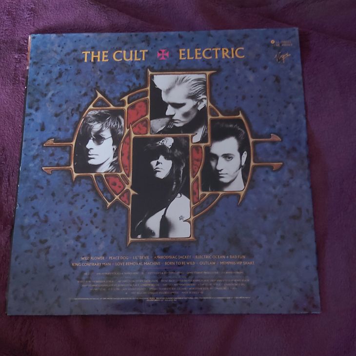 Vinilo de THE CULT "Electric" - Image2