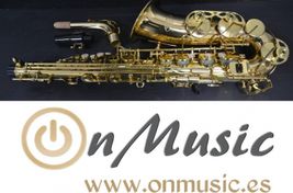 Saxofon Alto Classic Cantabile AS 450 Lacado NUEVO - Imagen