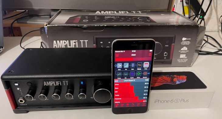 LINE6 AMPLIFi TT + Apple iPhone6s PLUS - Imagen por defecto