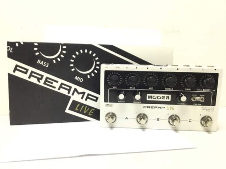 Mooer preamp live - Main listing image