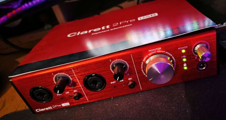 2x PreSonus ErisE66 (Set) & Focusrite Clarett 2Pre - Imagen3