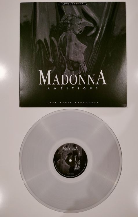 Vinilo transparente 12' Madonna Ambitious - Imagen por defecto