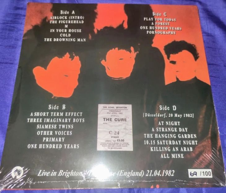 The Cure Live In Brighton 1982 2 Lps Color blanco - Image6