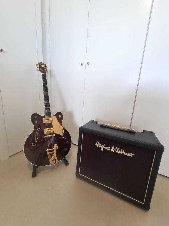 Guitarra Gretsch y Amplificador vál Hughes&Kettner - Imagen2