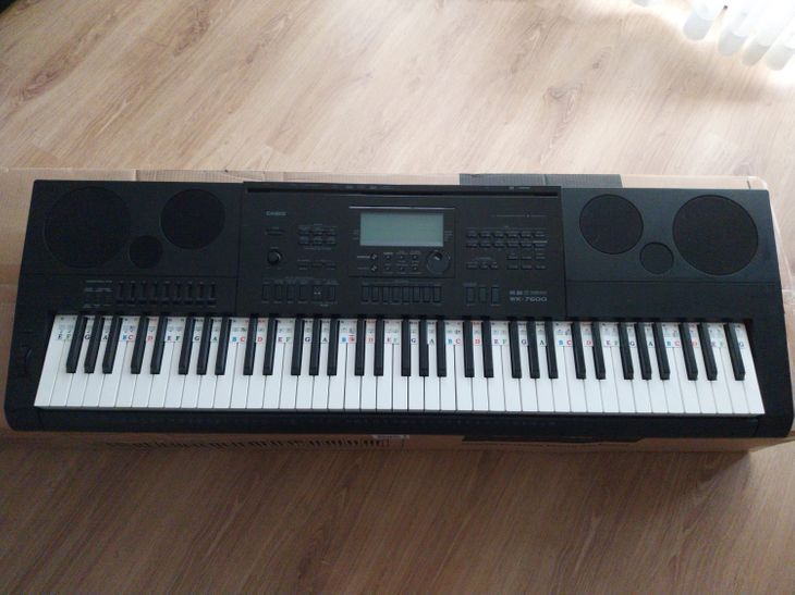 Casio WK-7600+pedal+sd2GB - Image4