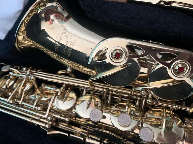 Saxofón Alto Ashley Jupiter frances, principalment - Bild4