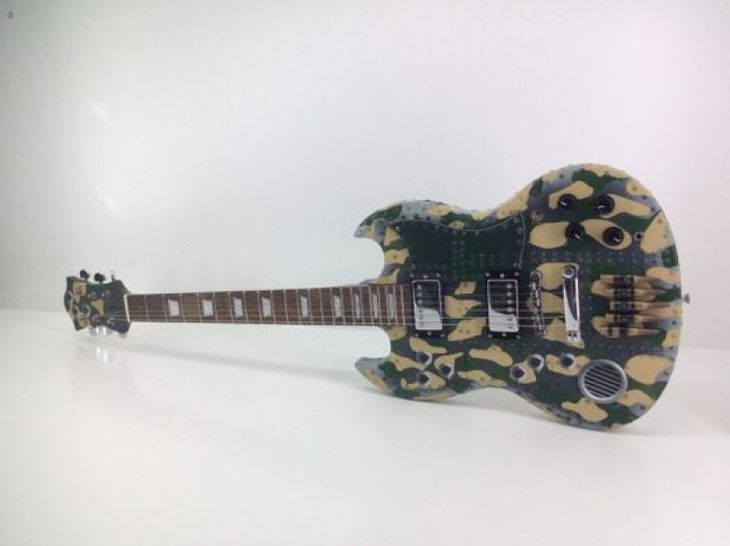 Mika Mika Custom Art Guitars Sg War 2020-2021 - Main listing image