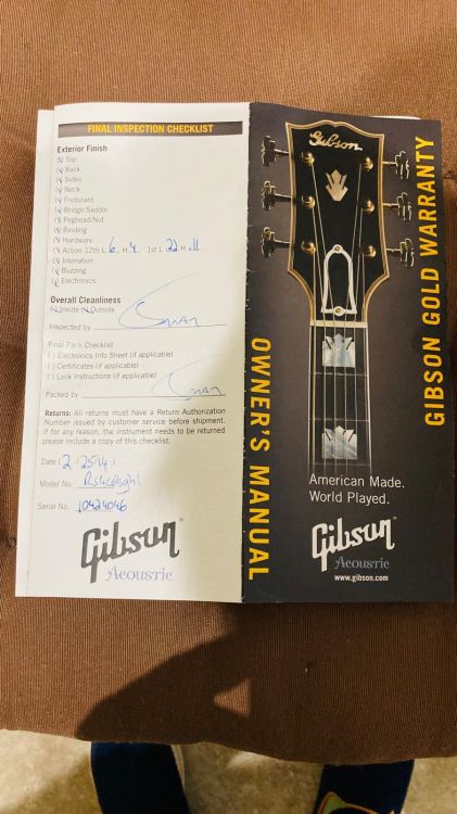 Guitarra electroacústicaGIBSON J-45 CUSTON Y AMPLI - Immagine2