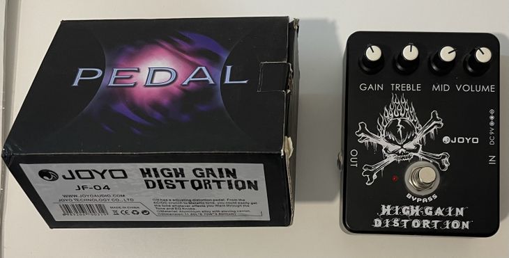 Joyo JF-04 High Gain Distortion effetto a pedale - Imagen por defecto