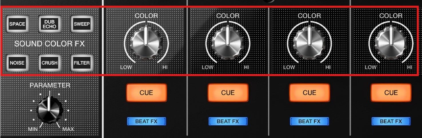 djm 900 nexus 2 sound color fx