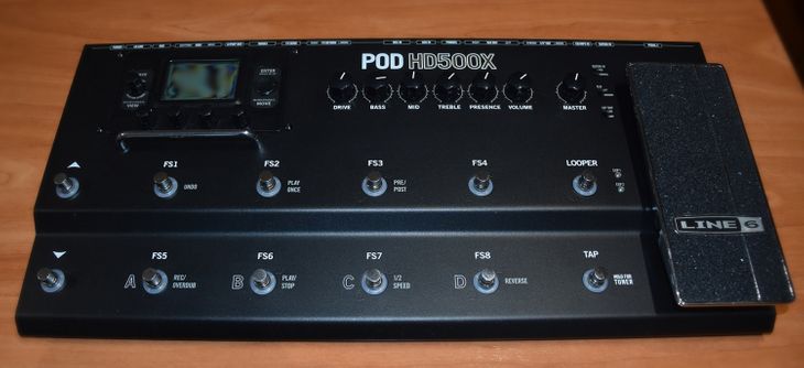 Pedalera Multiefectos  Line6 PODHD500X - Imagen por defecto