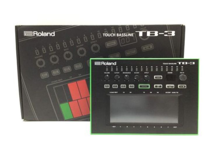 Roland TB3 - Hauptbild der Anzeige