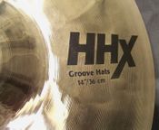 Cymbales charleston Sabian HHX 14 grooves
 - Image