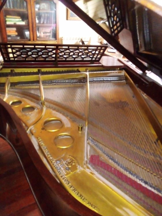 Piano Steinway & Sons de media cola (190cm.) - Imagen por defecto