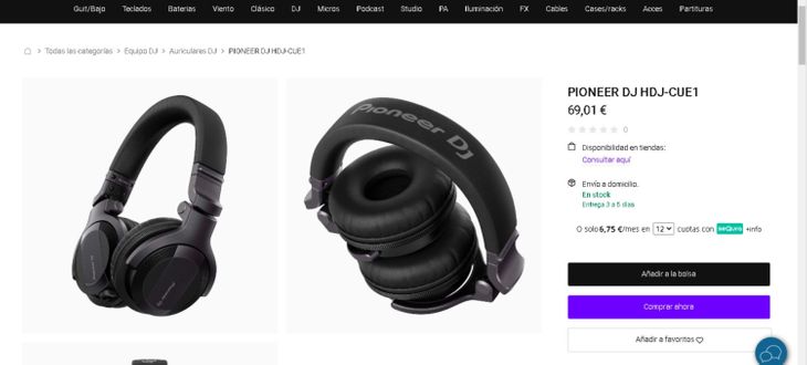 Pioneer DJ HDJ CUE1 - Bild2