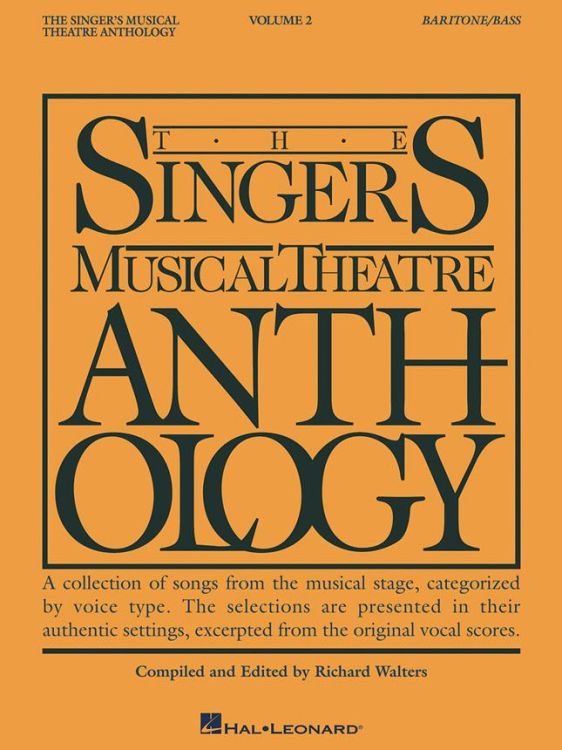 Singers Musical Theatre Anthology Vol. 2 Baritone - Imagen por defecto