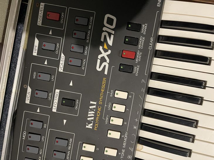 kawai sx 210 synthesizer analog - Imagen2