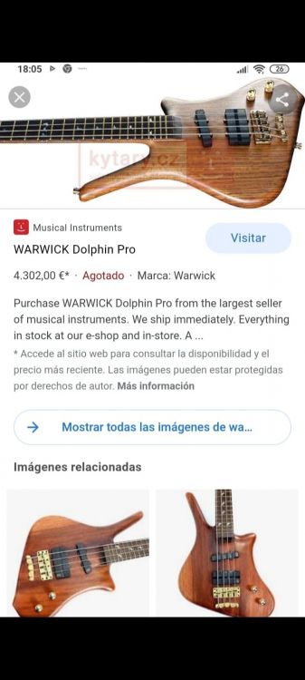 Warwick Dolphin Pro - Imagen2