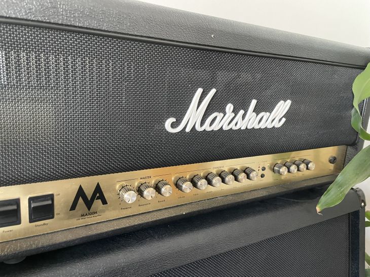 Set Ampli Marshall MA100H y Pantalla M412A - Sounds Market