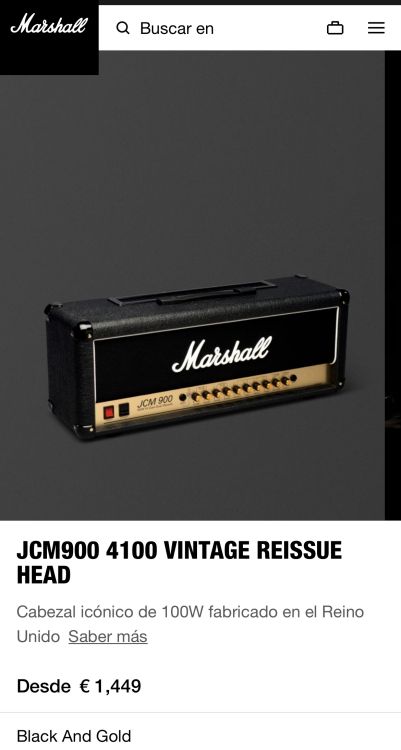 Cabezal JCM 900 MARSHALL - Imagen5