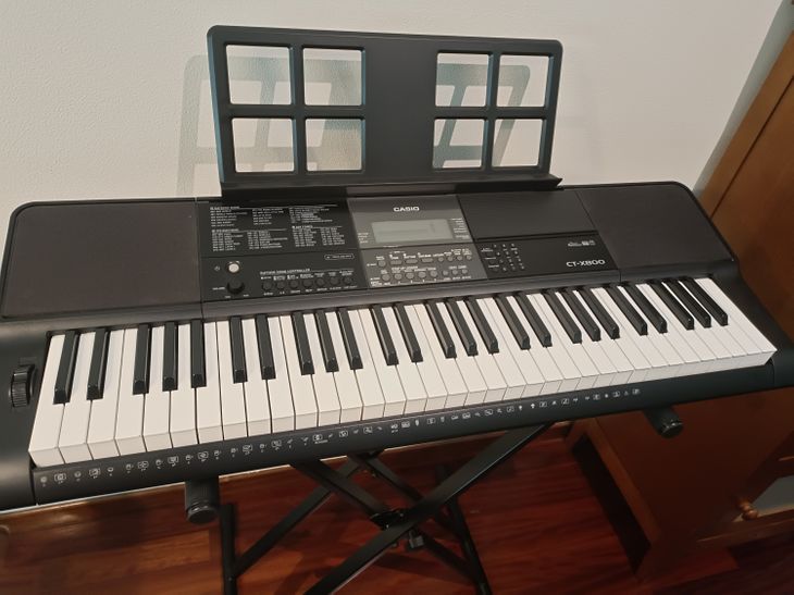 TECLADO ELECTRONICO CASIO CT-X800C2 - Casa Instrumental