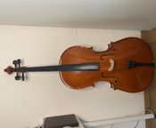 1/2 Cello with case and bow
 - Image