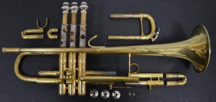 Trompeta Bach Stradivarius pabellón 43* RawBrass - Bild3