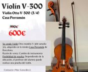 Violin Otto V-300 3/4 - Imagen