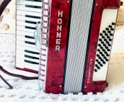 Hohner Student 40 bass accordion
 - Image