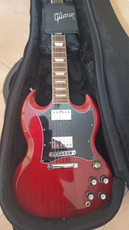Gibson Sg Standard 2021 Red Heritage. - Imagen por defecto