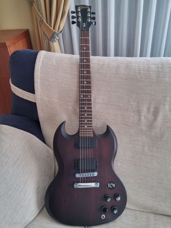 GIBSON SGJ 2013 - CHOCOLATE SATIN - Imagen por defecto