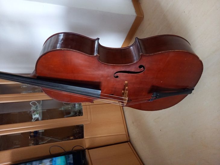 Altes hochwertiges Cello incl Bogen und Koffer - Imagen por defecto