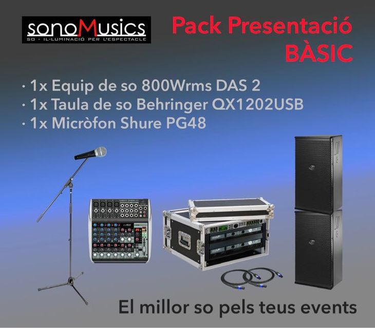 Alquiler Sonido Amplificadores